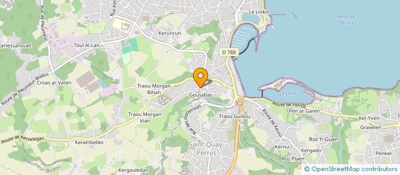 localisation de l'entreprise AR WERN  PERROS-GUIREC