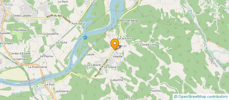 localisation de l'entreprise AR WEZENN HUD  VEYRIGNAC