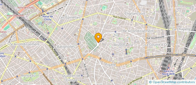 localisation de l'entreprise AR XV à PARIS