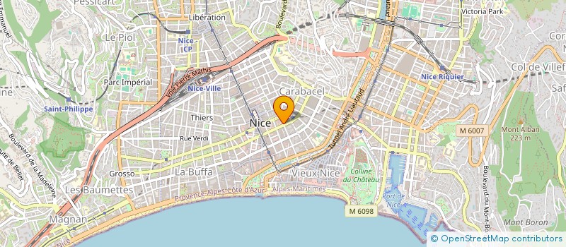 localisation de l'entreprise AR06  NICE