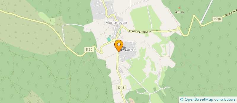 localisation de l'entreprise AR2 à MONTMEYAN