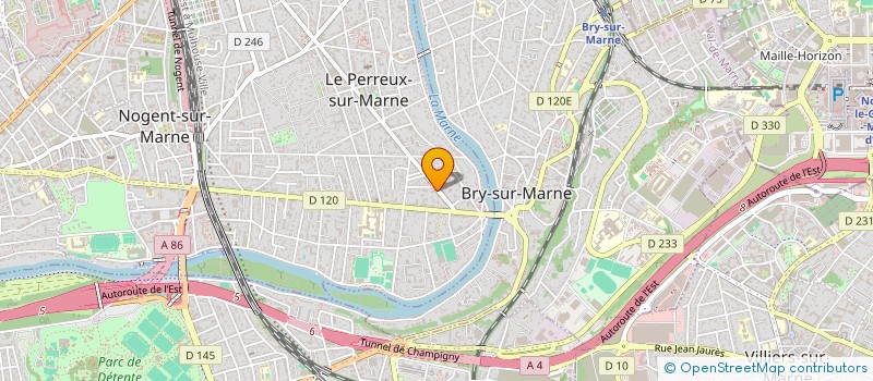 localisation de l'entreprise AR2C  LE PERREUX-SUR-MARNE