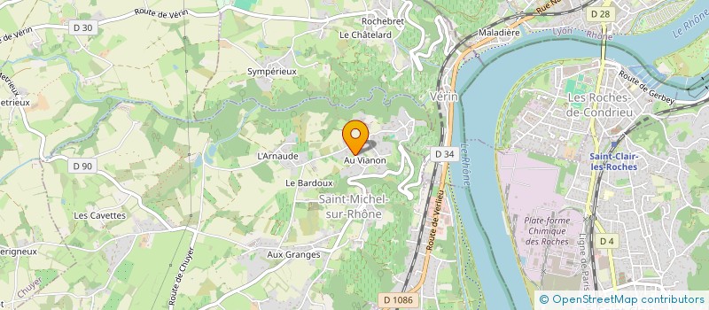 localisation de l'entreprise AR2C  VERIN