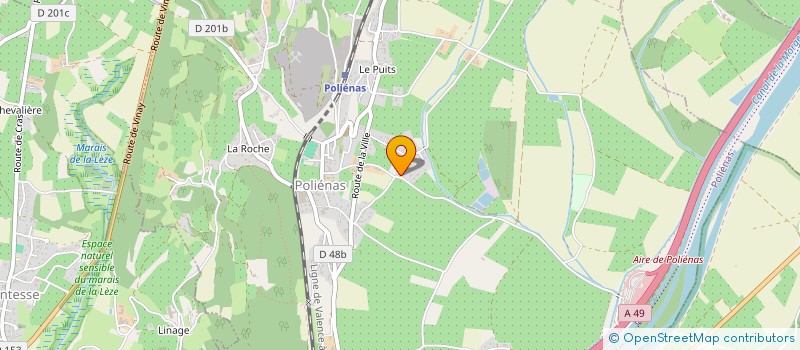 localisation de l'entreprise AR2ETECHNOLOGIE à POLIENAS