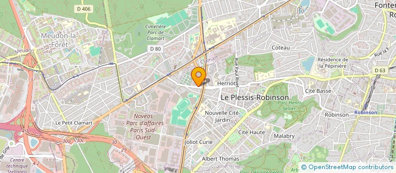 localisation de l'entreprise AR2I SA ANALYSES, RECHERCHES ET INNOVATION INSTRUMENTALE à LE PLESSIS-ROBINSON
