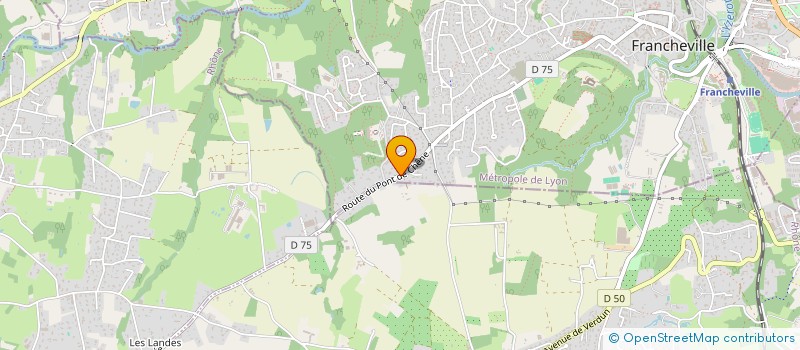 localisation de l'entreprise AR2O CONCEPT  FRANCHEVILLE