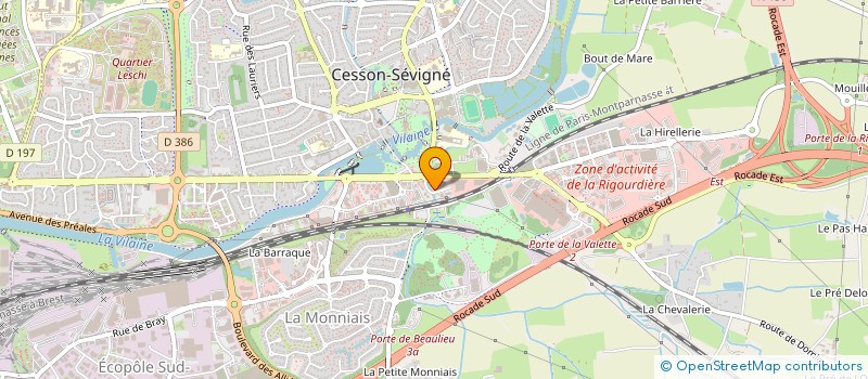 localisation de l'entreprise AR2S INTERVENTION  CESSON-SEVIGNE