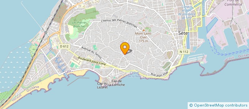 localisation de l'entreprise AR3MA à SETE