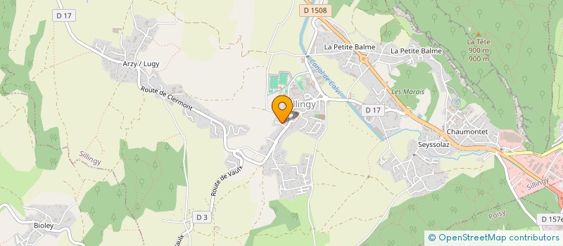 localisation de l'entreprise AR4X4  SILLINGY