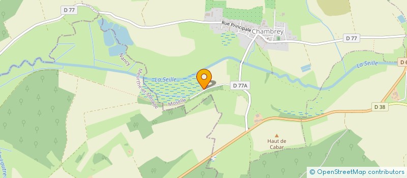 localisation de l'entreprise AR7  CHAMBREY