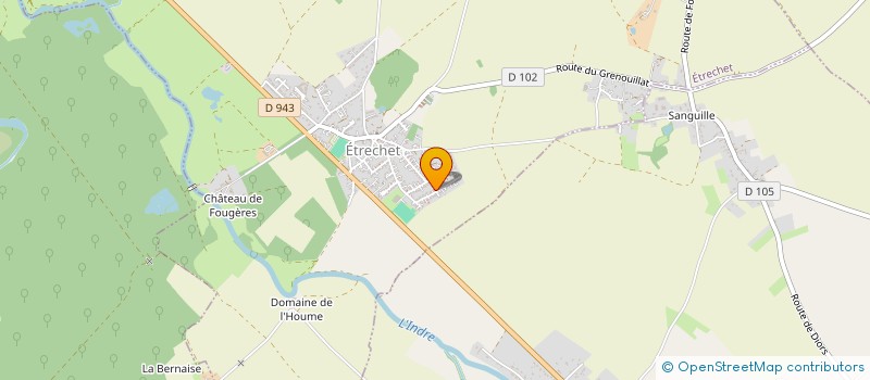localisation de l'entreprise AR7 INVEST à ETRECHET