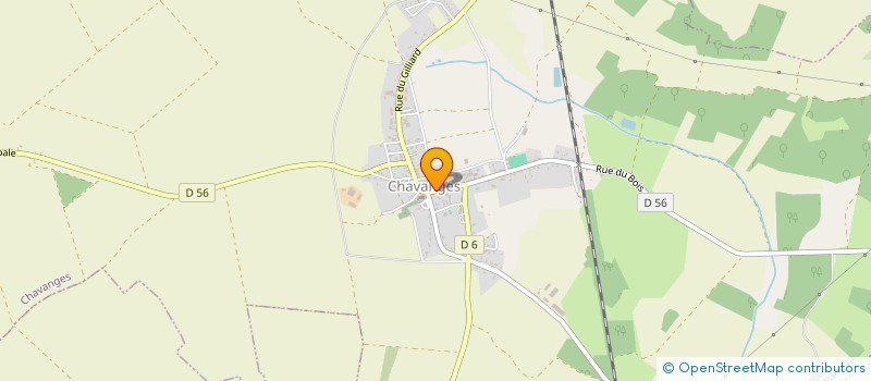 localisation de l'entreprise ARA IMMOBILIER  CHAVANGES