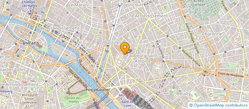 localisation de l'entreprise ARA INTERNATIONAL à PARIS