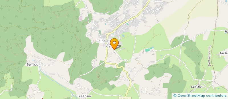 localisation de l'entreprise ARA LES RIEUX  SAINT-ALBAN-D'AY