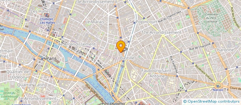 localisation de l'entreprise ARA LIKE THE DAMN BIRD  PARIS