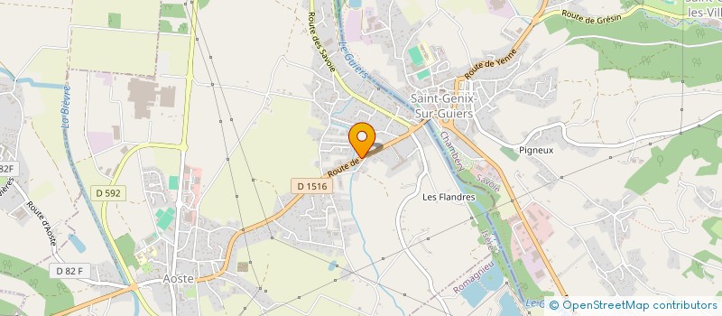 localisation de l'entreprise ARA MANAGEMENT  AOSTE