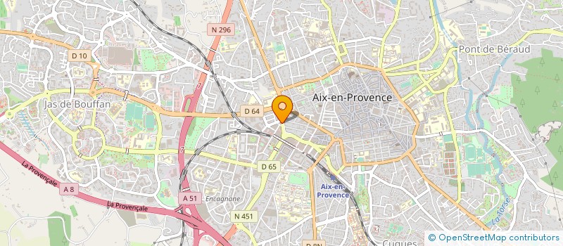 localisation de l'entreprise ARA PL PAYS DAIX ET VAUCLUSE à AIX-EN-PROVENCE