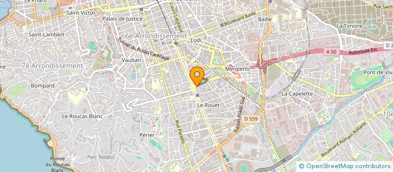 localisation de l'entreprise ARA-PL PROVENCE à MARSEILLE