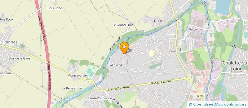localisation de l'entreprise ARA SARL à PANNES