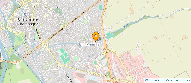 localisation de l'entreprise ARAB TAYEB ETANCHEITE CHAMPENOISE  SAINT-MEMMIE