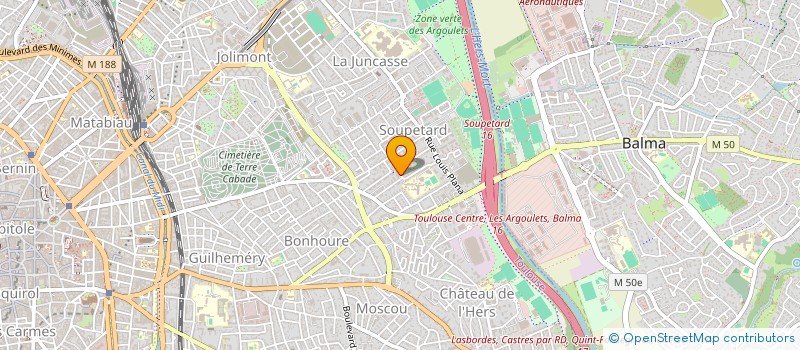 localisation de l'entreprise ARABAZ à TOULOUSE