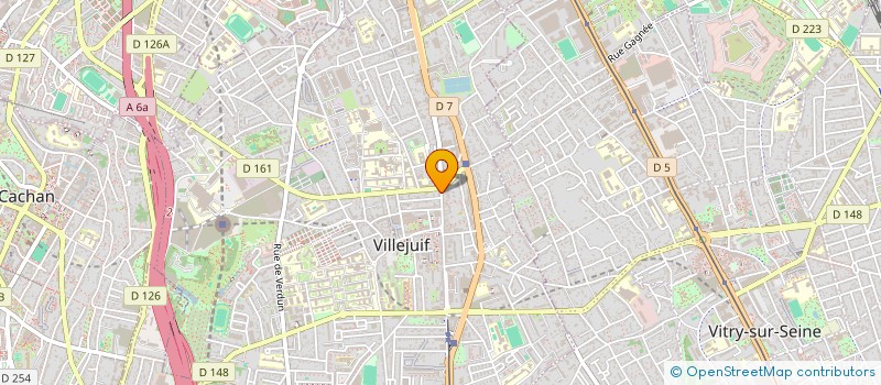 localisation de l'entreprise ARABENGERS à VILLEJUIF