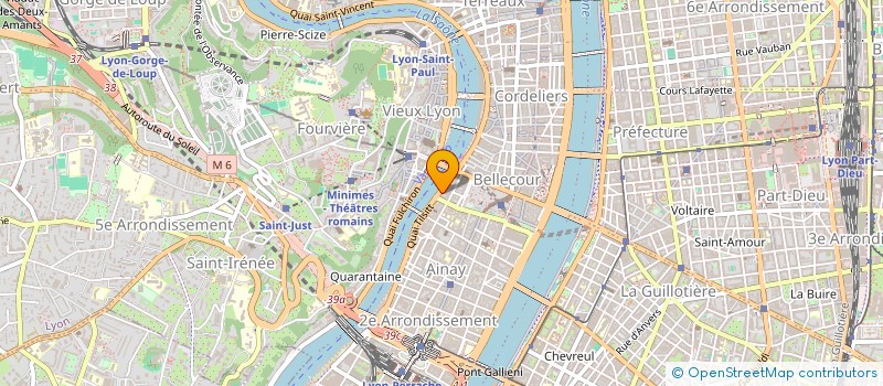 localisation de l'entreprise ARABESQUE  LYON