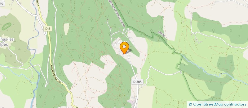 localisation de l'entreprise ARABESQUES  SAINT-MICHEL-L'OBSERVATOIRE