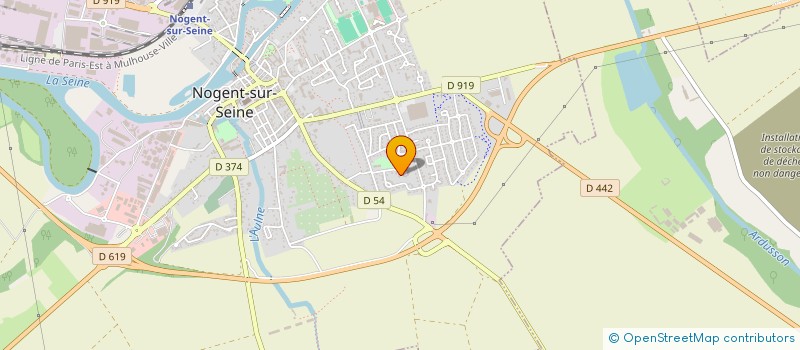 localisation de l'entreprise ARABIA STAGE FRANCE  NOGENT-SUR-SEINE