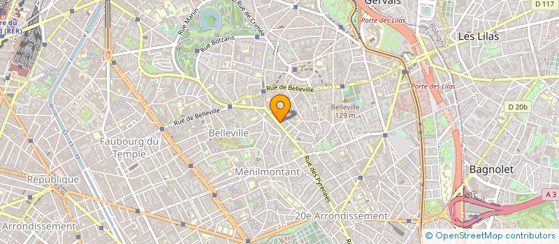 localisation de l'entreprise ARABIAN CHIC à PARIS
