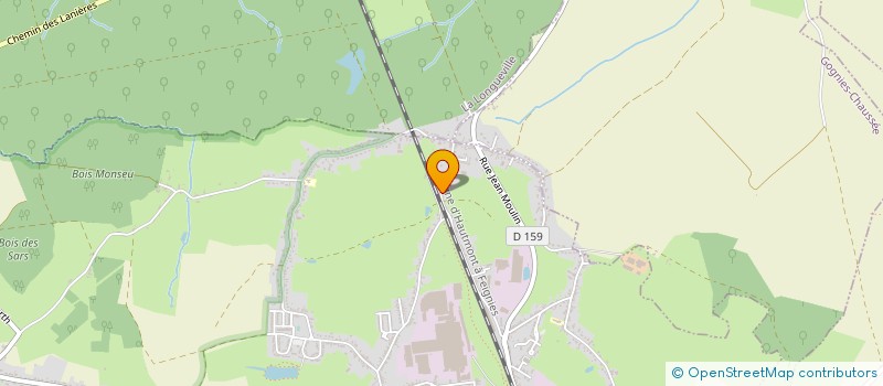 localisation de l'entreprise ARABOUX  FEIGNIES