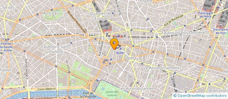 localisation de l'entreprise ARACCEL SARL à PARIS