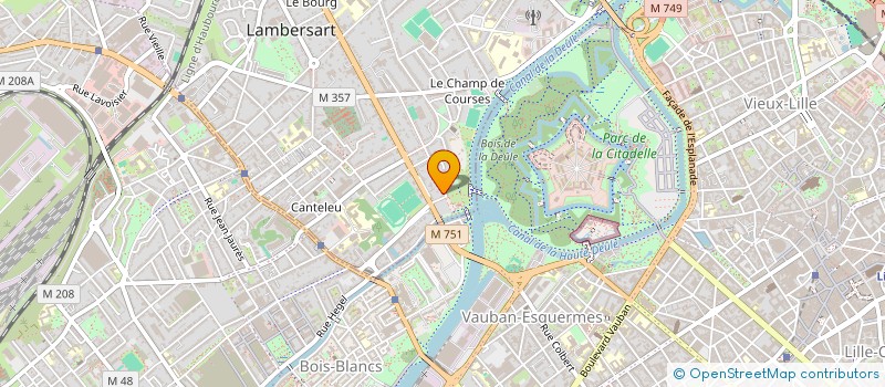 localisation de l'entreprise ARACCIA INVESTISSEMENT  LAMBERSART