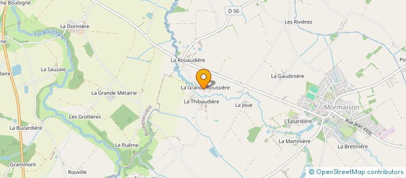 localisation de l'entreprise ARACO  MONTREVERD