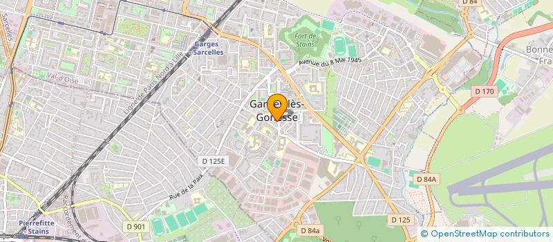 localisation de l'entreprise ARAD AUTOS  GARGES-LES-GONESSE