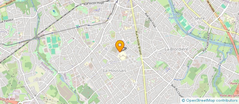 localisation de l'entreprise ARADEL  REZE