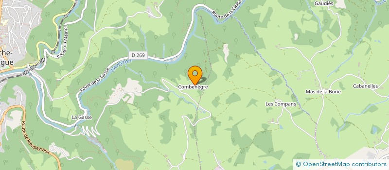 localisation de l'entreprise ARADIA  VILLEFRANCHE-DE-ROUERGUE