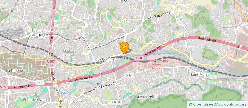 localisation de l'entreprise ARADOS INTERNATIONAL à MARSEILLE