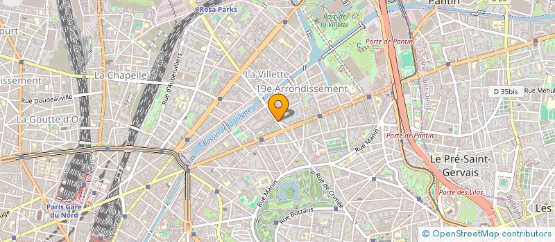 localisation de l'entreprise ARAFAT  PARIS