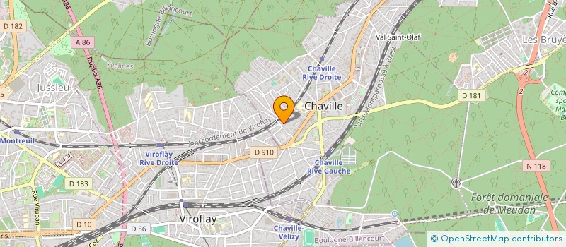 localisation de l'entreprise ARAGO EXECUTIVE SEARCH à CHAVILLE