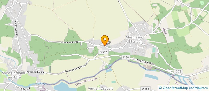 localisation de l'entreprise ARAGON  MESNIL-SUR-L'ESTREE