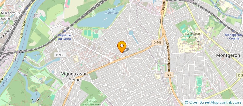 localisation de l'entreprise ARAIF DE GIRARD à VIGNEUX-SUR-SEINE