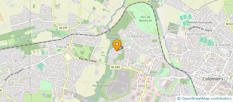 localisation de l'entreprise ARAIF RESTR ADAPT INDUS TECHN à COLOMIERS