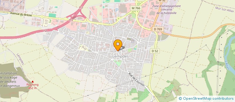 localisation de l'entreprise ARAIS  LEMPDES