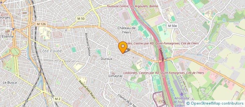 localisation de l'entreprise ARAKIS à TOULOUSE