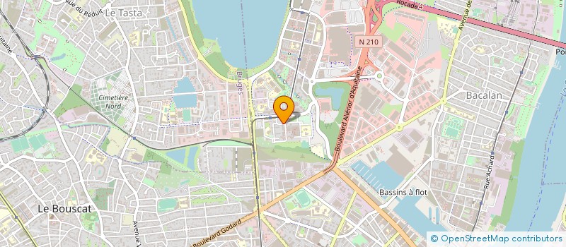 localisation de l'entreprise ARAL  BORDEAUX