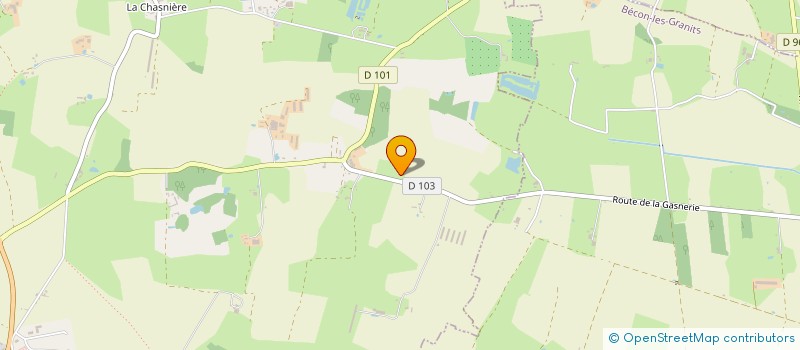 localisation de l'entreprise ARAL  VAL D'ERDRE-AUXENCE