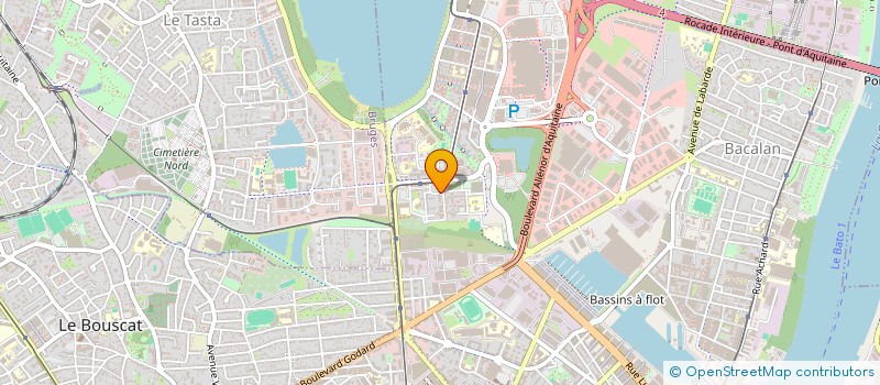 localisation de l'entreprise ARAL DECORATION  BORDEAUX