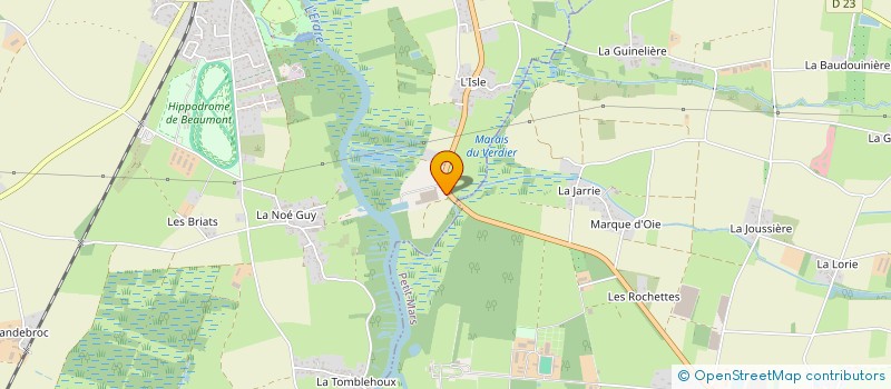 localisation de l'entreprise ARALIA à PETIT MARS