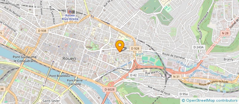 localisation de l'entreprise ARALMAPA  ROUEN